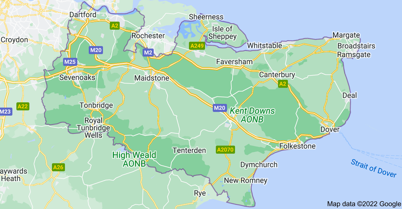 kent map