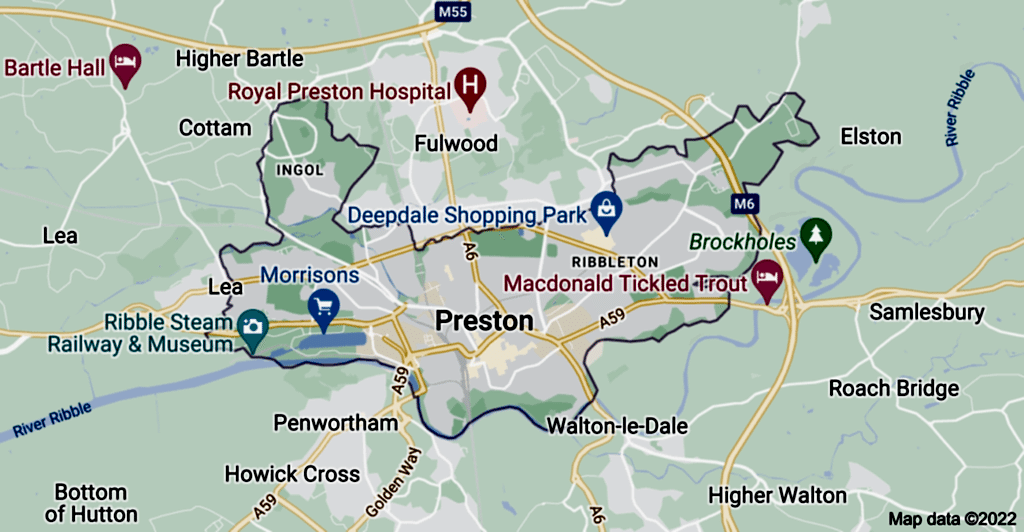 preston map big