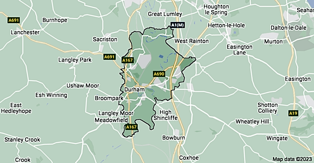 durham map