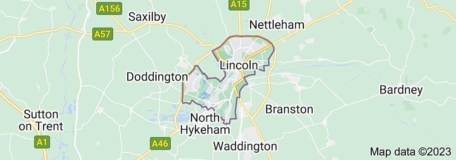 lincoln map