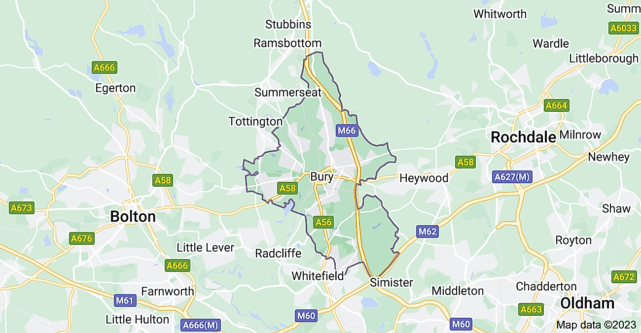 bury map