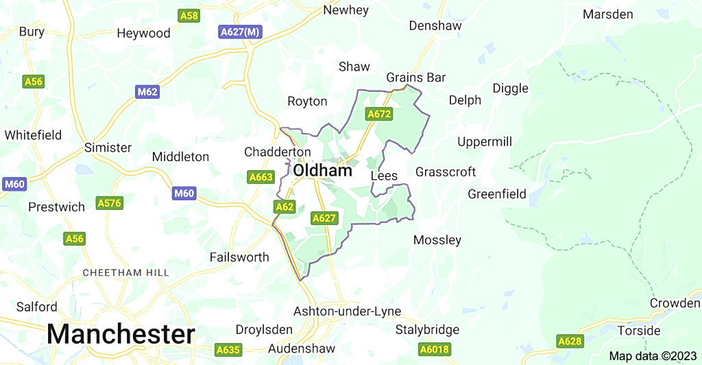 oldham map