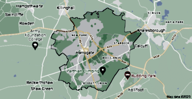 harrogate map