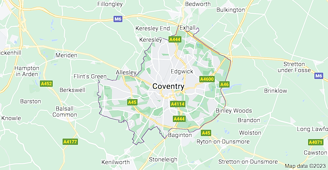 coventry map