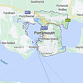 portsmouth map